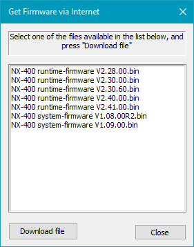 device_firmware_list